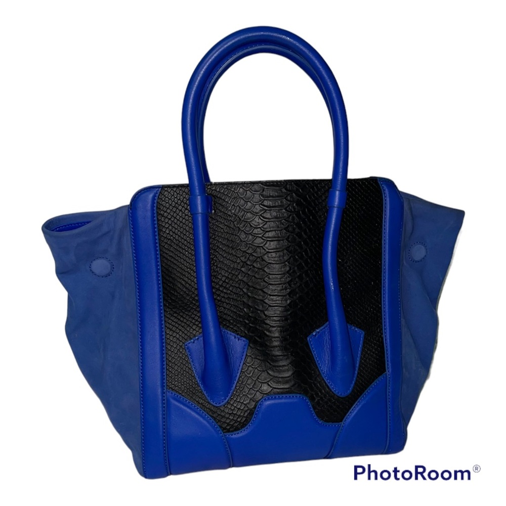 Pour La Victoire Royal Blue/Black Butler Bag